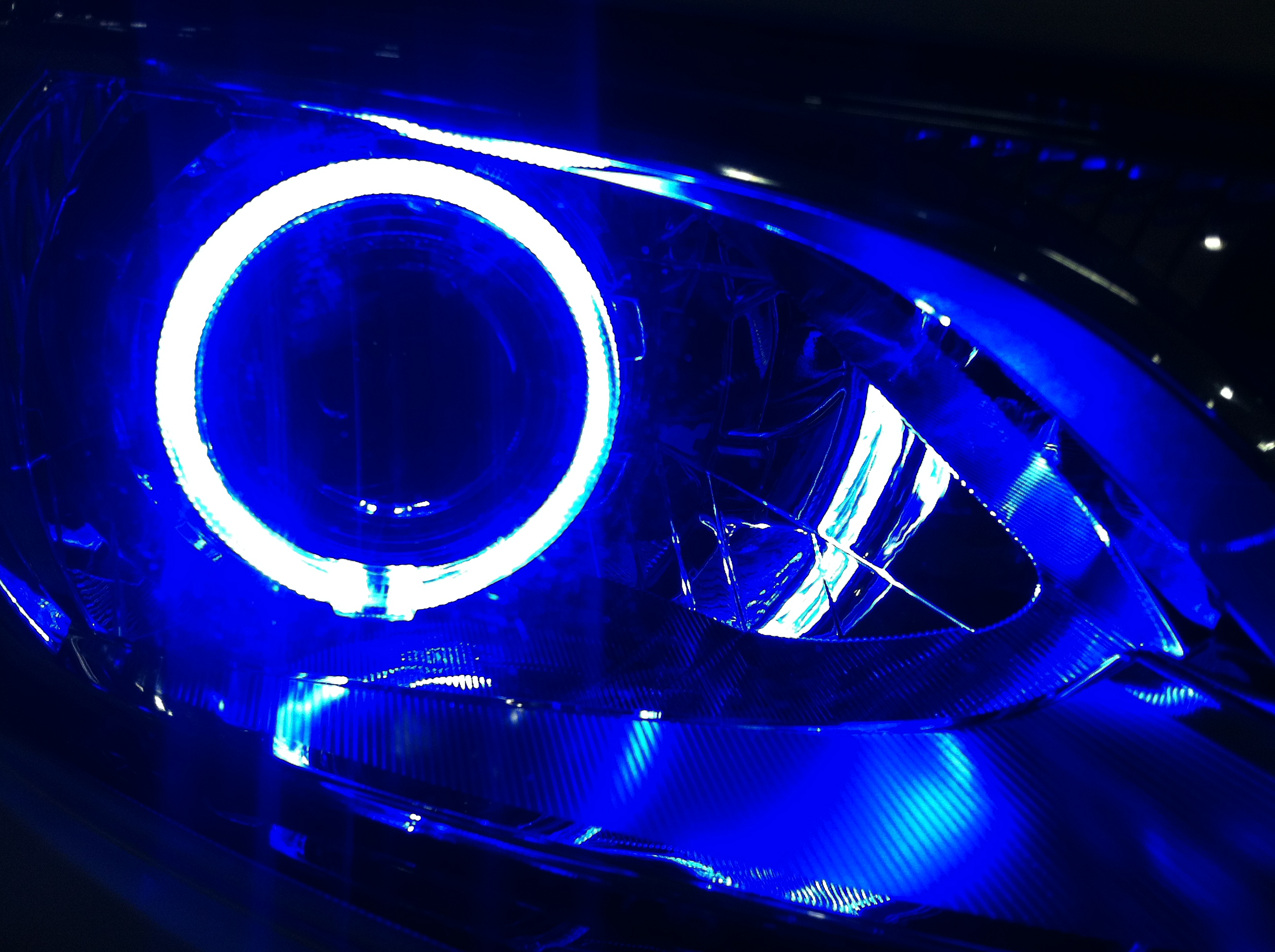 莱州改灯 蓝色天使眼